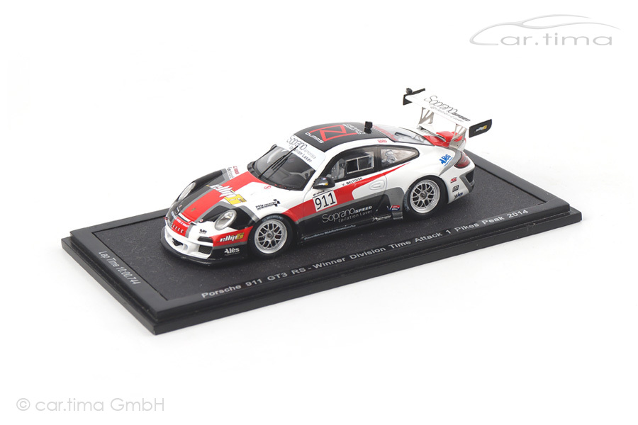 Porsche 911 (997 II) GT3 RS Winner Division Time Attack Pikes Peak 2014  Spark 1:43 PP004
