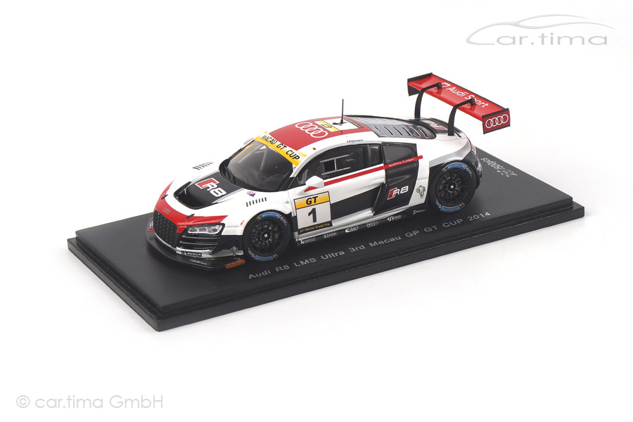 Audi R8 LMS Ultra Macau GP GT Cup 2014 Edoardo Mortara Spark 1:43 SA070