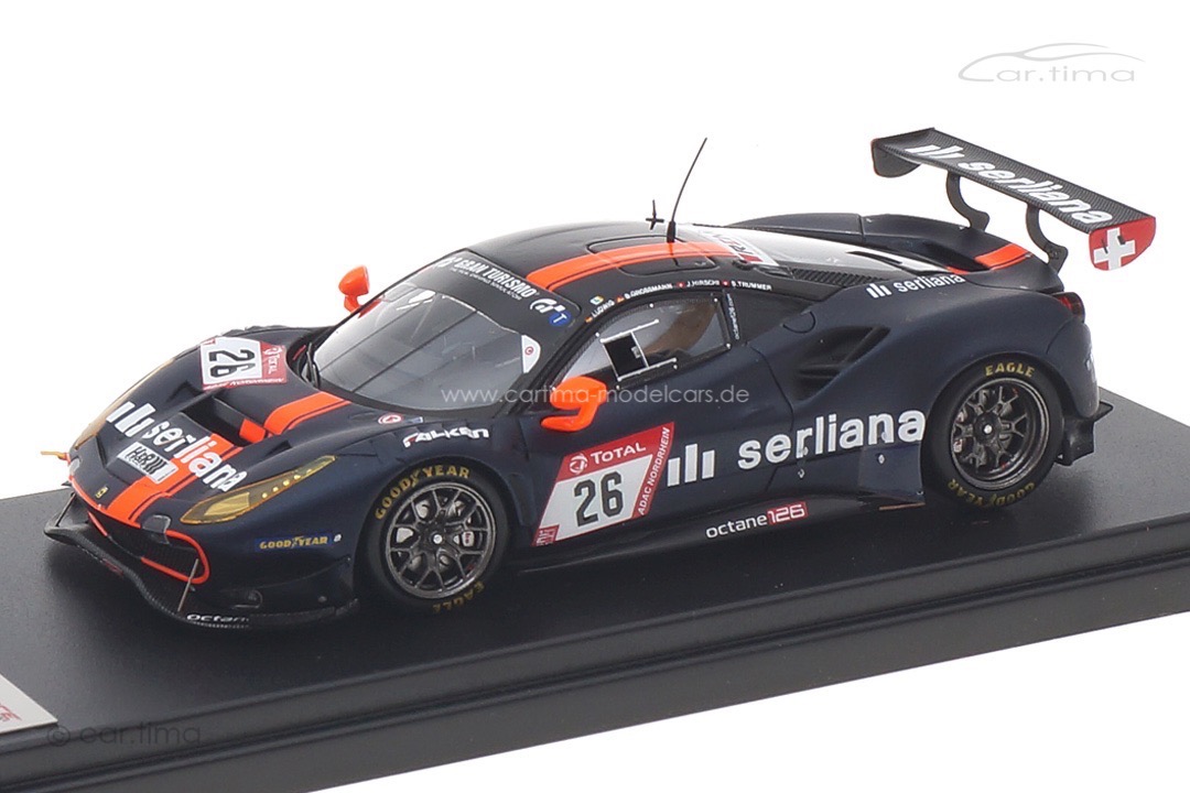 Ferrari 488 GT3 24h Nürburgring 2020 Hirschi/Ludwig/Trummer Looksmart 1:43 LSRC082 Ferrari 488 GT3 24h Nürburgring 2020 Hirschi/Ludwig/Trummer Looksmart 1:43 LSRC082