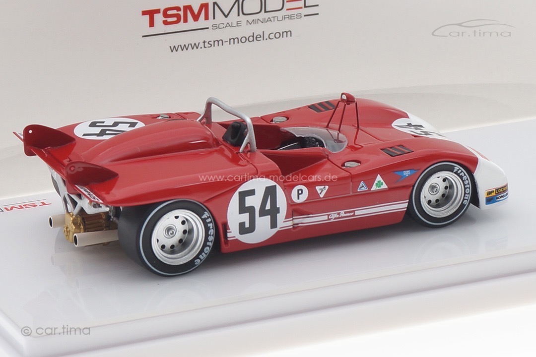 Alfa Romeo Tipo 33/3 Winner Brands Hatch 1971 Adamich/Pescarolo TSM 1:43 TSM164304 Alfa Romeo Tipo 33/3 Winner Brands Hatch 1971 Adamich/Pescarolo TSM 1:43 TSM164304