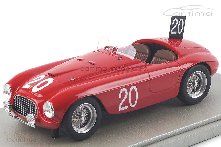 Ferrari 166MM Winner 24h Spa 1949 Chinetti/Lucas Tecnomodel 1:18 TM18-52C Ferrari 166MM Winner 24h Spa 1949 Chinetti/Lucas Tecnomodel 1:18 TM18-52C