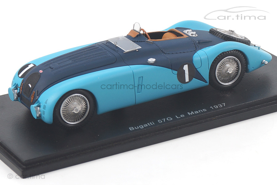 Bugatti 57G 24h Le Mans 1937 Labric/Veyron Spark 1:43 S2736
