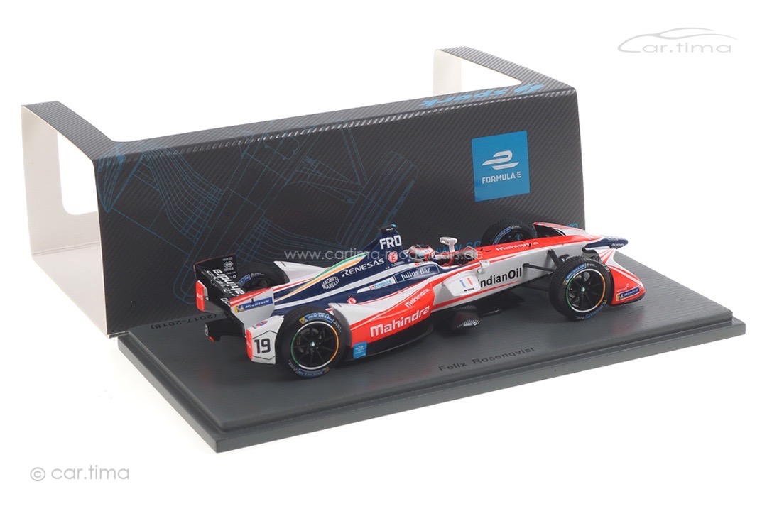 Mahindra Racing Formula E Winner HongKong Season 4 Felix Rosenqvist Spark 1:43 S5932 Mahindra Racing Formula E Winner HongKong Season 4 Felix Rosenqvist Spark 1:43 S5932