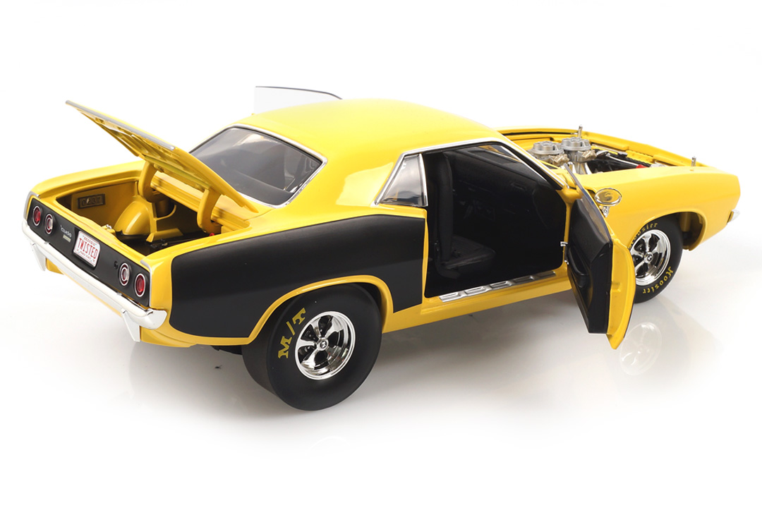 Plymouth Drag Cuda 1972 gelb ACME 1:18 A1806118 Plymouth Drag Cuda 1972 gelb ACME 1:18 A1806118
