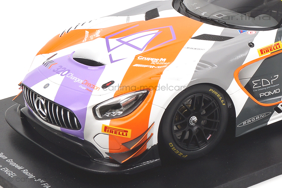 Mercedes-AMG GT3 Macau 2017 Maro Engel Spark 1:18 18SA016 Mercedes-AMG GT3 Macau 2017 Maro Engel Spark 1:18 18SA016