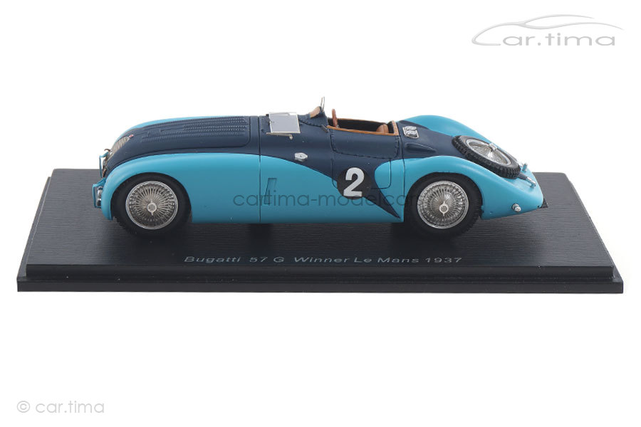 Bugatti 57 G Winner 24h Le Mans 1937 Benoist/Wimille Spark 1:43 43LM37