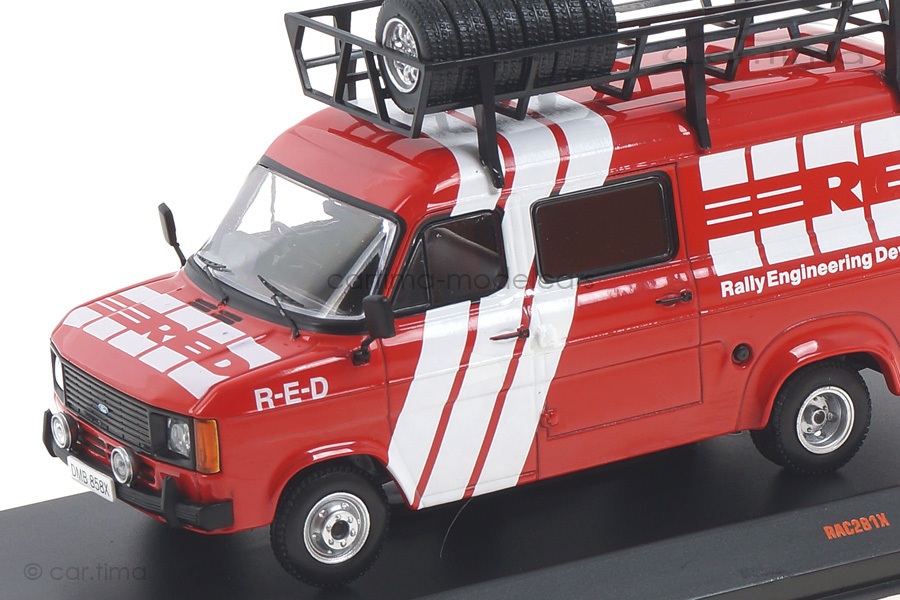 Ford Transit MKII Rallye Assistance IXO 1:43 RAC281X Ford Transit MKII Rallye Assistance IXO 1:43 RAC281X