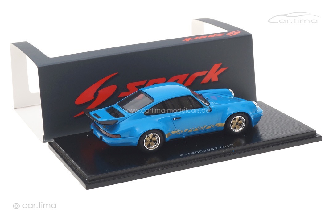 Porsche 911 RS 3.0 blau Spark 1:43 S7640