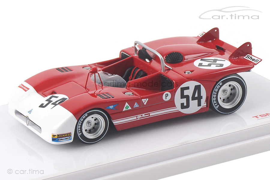Alfa Romeo Tipo 33/3 Winner Brands Hatch 1971 Adamich/Pescarolo TSM 1:43 TSM164304 Alfa Romeo Tipo 33/3 Winner Brands Hatch 1971 Adamich/Pescarolo TSM 1:43 TSM164304