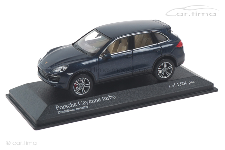 Porsche Cayenne Turbo (958) 2010 blau met. Minichamps 1:43 400069270 Porsche Cayenne Turbo (958) 2010 blau met. Minichamps 1:43 400069270
