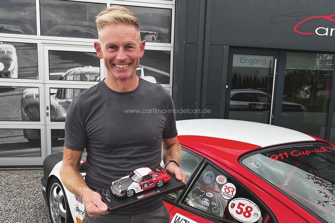 Porsche 911 (964) Carrera RS GP Ice Race Stephen Murkett car.tima 1:18 CAR01824003 Porsche 911 (964) Carrera RS GP Ice Race Stephen Murkett car.tima 1:18 CAR01824003