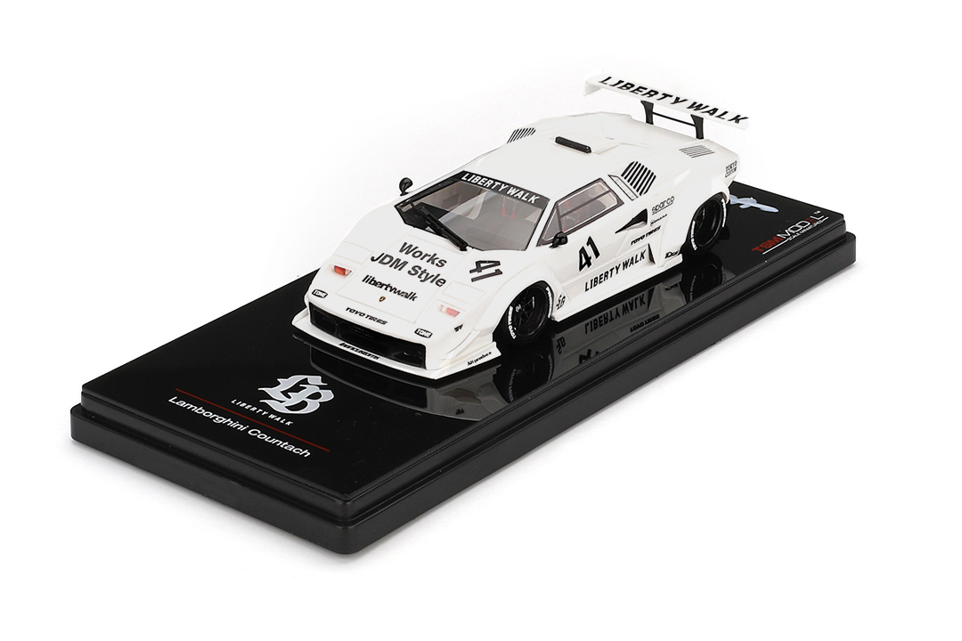 Lamborghini Countach LB Works Tokyo Auto Salon TSM 1:43 TSMV0024