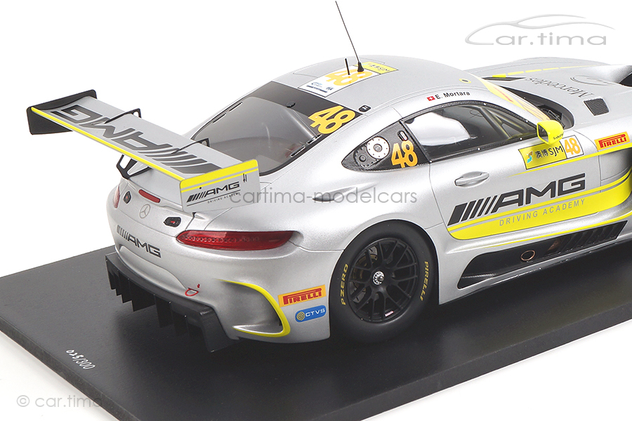 Mercedes-AMG GT3 Winner Macau 2017 Eduardo Mortara Spark 1:18 18MC17