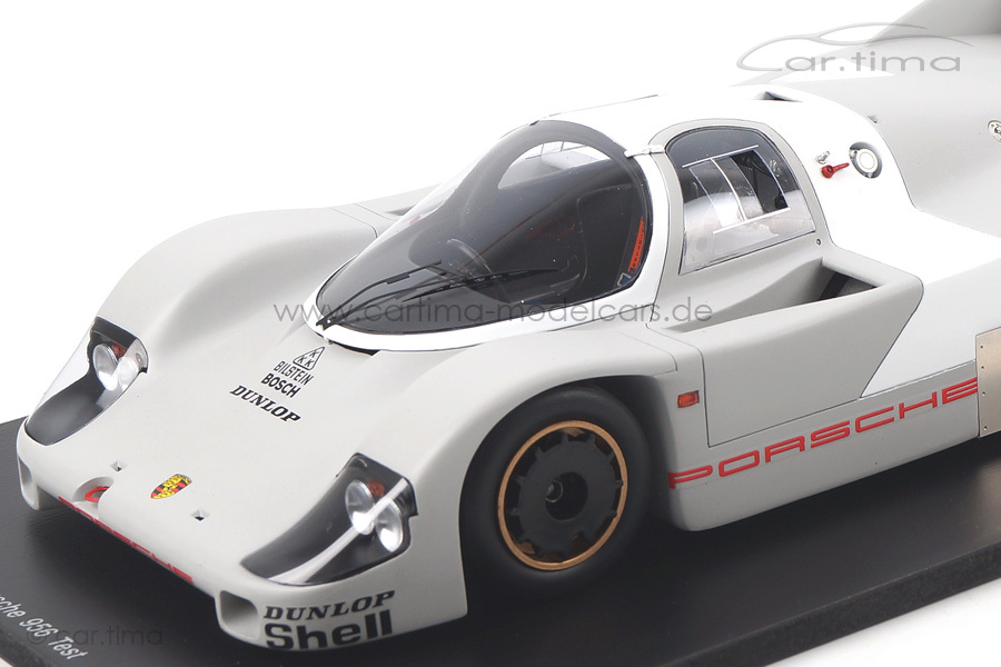 Porsche 956 Test 1982 Spark 1:18 18S125 Porsche 956 Test 1982 Spark 1:18 18S125
