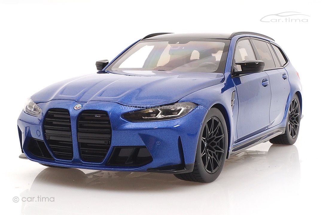 BMW M3 Touring (G81) Portimao blue met. TSM 1:18 TSM181029