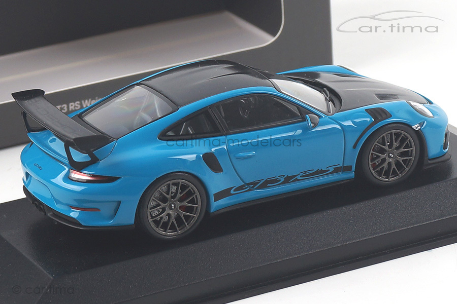 Porsche 911 (991 II) GT3 RS Weissach Paket Miami blau Minichamps 1:43 WAP0201610J Porsche 911 (991 II) GT3 RS Weissach Paket Miami blau Minichamps 1:43 WAP0201610J