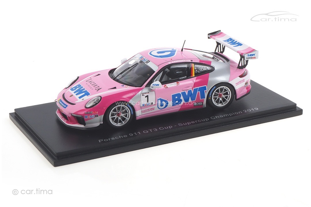 Porsche 911 GT3 Cup Supercup Champion 2019 Michael Ammermüller Spark 1:43 S8504 Porsche 911 GT3 Cup Supercup Champion 2019 Michael Ammermüller Spark 1:43 S8504