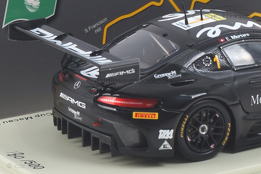 Mercedes-AMG GT3 Macau 2018 Edoardo Mortara Spark 1:43 SA163