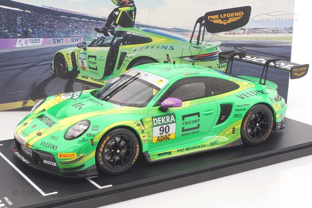 Porsche 911 (992) GT3 R DTM Champion 2025 Ayhancan Güven Greeno IXO 1:18 MG-I-911-DTM-25-1890
