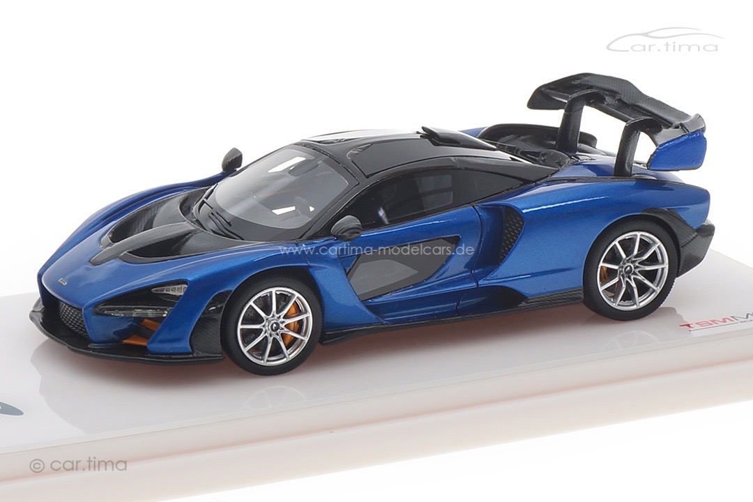 McLaren Senna Antares blue TSM 1:43 TSM430421