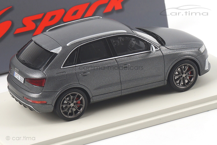 Audi RS Q3 grau matt Spark 1:43 S4457