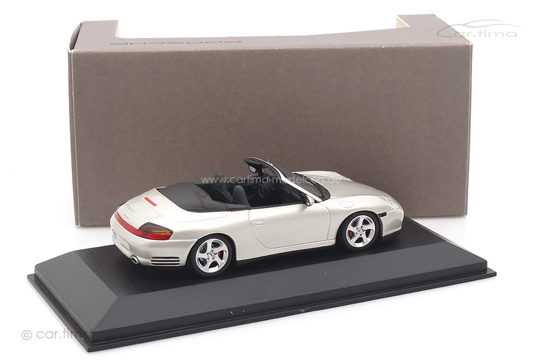 Porsche 911 (996) Carrera 4S Cabriolet Silber Minichamps 1:43 WAP02010014