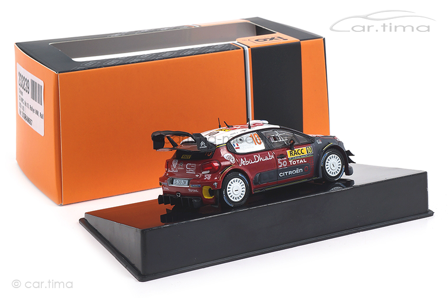 Citroen C3 WRC Rallye Catalunya 2018 Loeb/Elena IXO 1:43 RAM687 Citroen C3 WRC Rallye Catalunya 2018 Loeb/Elena IXO 1:43 RAM687