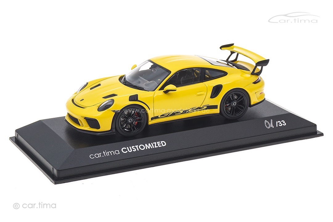Porsche 911 GT3 RS "Bespoke" mit TECHART Formula IV Race Minichamps car.tima CUSTOMIZED 1:43 Porsche 911 GT3 RS "Bespoke" mit TECHART Formula IV Race Minichamps car.tima CUSTOMIZED 1:43