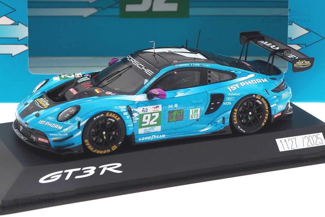 Porsche 911 (992) GT3 R 24h Le Mans 2025 Manthey Racing Spark 1:43 WAP020005260LM