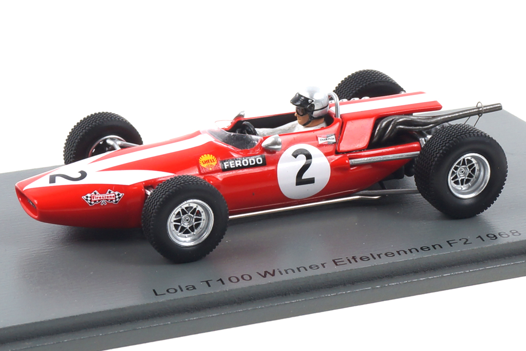 Lola T100 Winner Eifelrennen F2 1968 Chris Irwin Spark 1:43 SG511