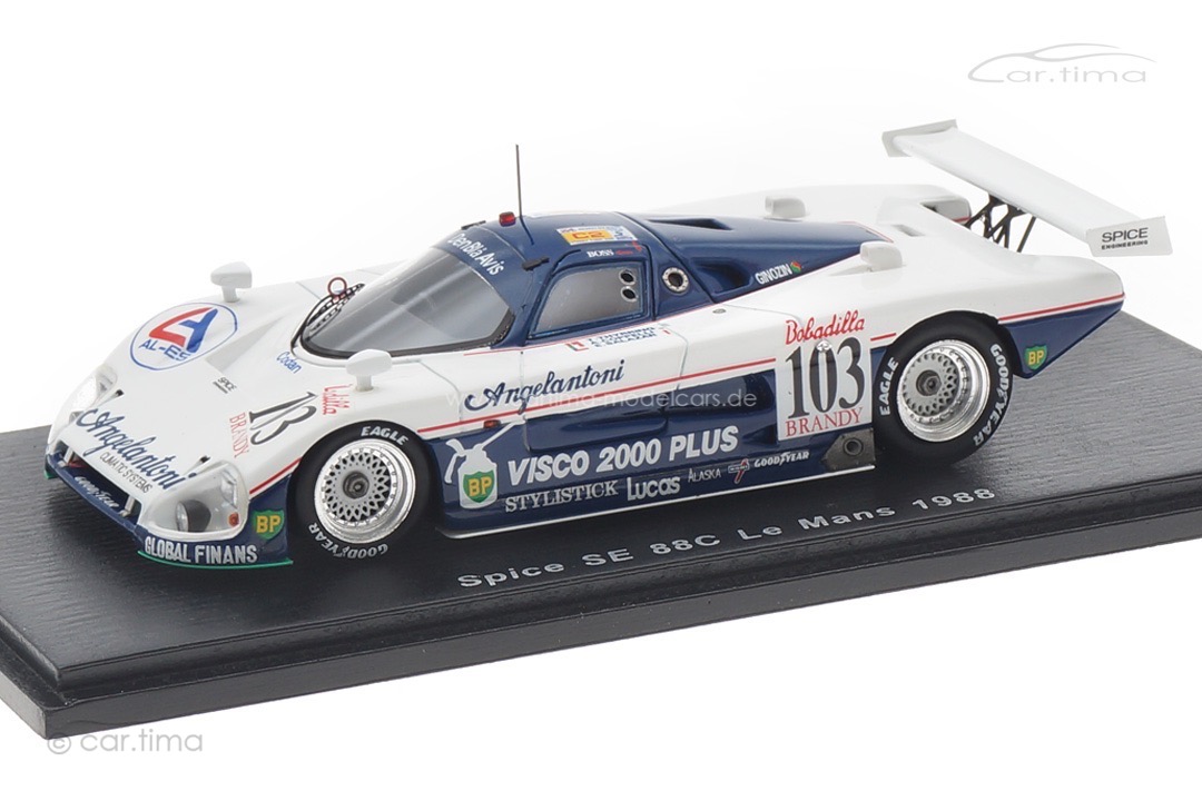 Spice SE 88C 24h Le Mans 1988 Coppelli/Salazar/Thyrring Spark 1:43 S4767 Spice SE 88C 24h Le Mans 1988 Coppelli/Salazar/Thyrring Spark 1:43 S4767