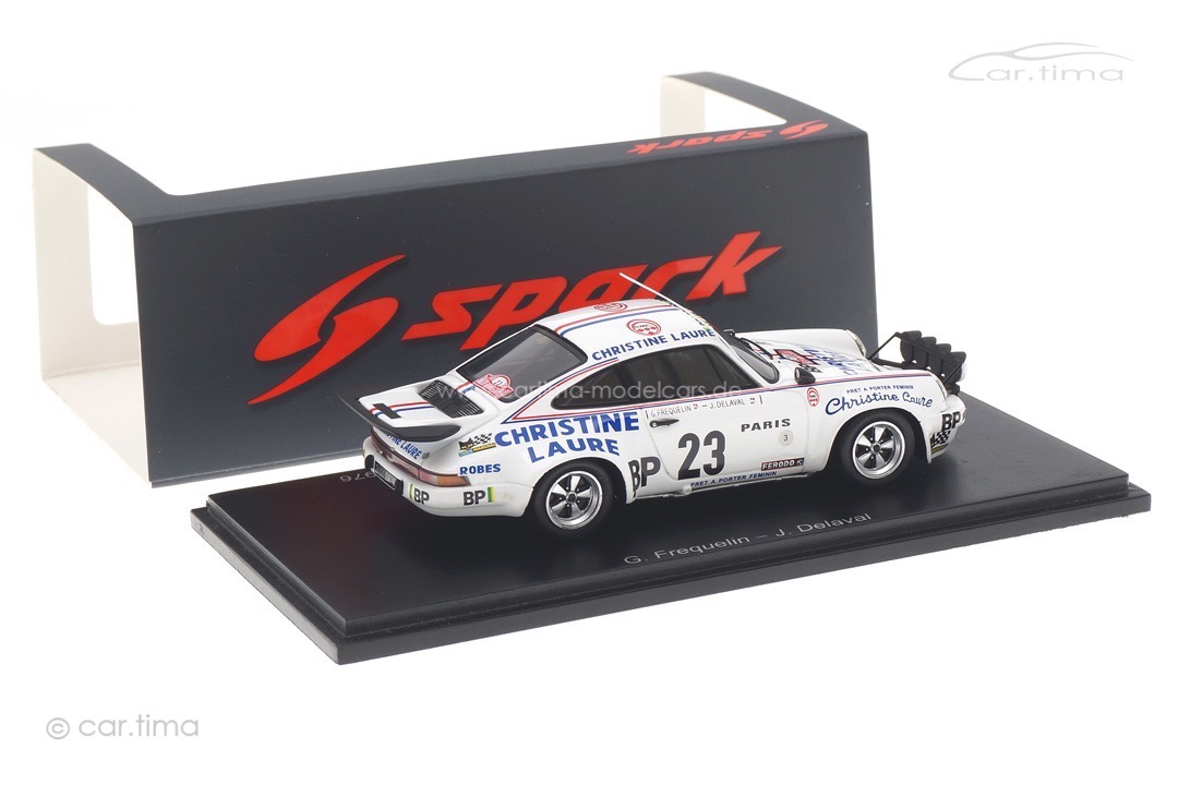 Porsche 911 Carrera RS 3.0 Rallye Monte Carlo 1976 Fréquelin/Delaval Spark 1:43 S6633 Porsche 911 Carrera RS 3.0 Rallye Monte Carlo 1976 Fréquelin/Delaval Spark 1:43 S6633