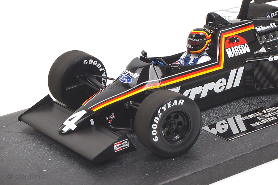 Tyrrell Ford 012 Belgian GP 1984 Stefan Bellof Minichamps 1:18 117840304 Tyrrell Ford 012 Belgian GP 1984 Stefan Bellof Minichamps 1:18 117840304