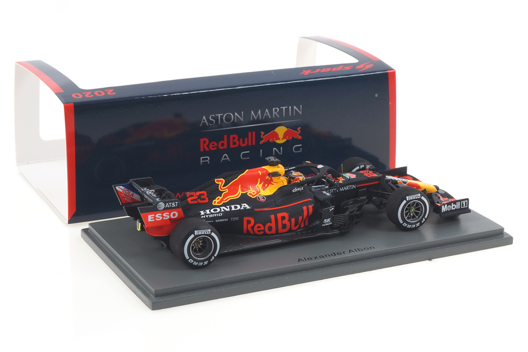 Aston Martin Red Bull RB16 Barcelona Test 2020 Alexander Albon Spark 1:43 S6459 Aston Martin Red Bull RB16 Barcelona Test 2020 Alexander Albon Spark 1:43 S6459