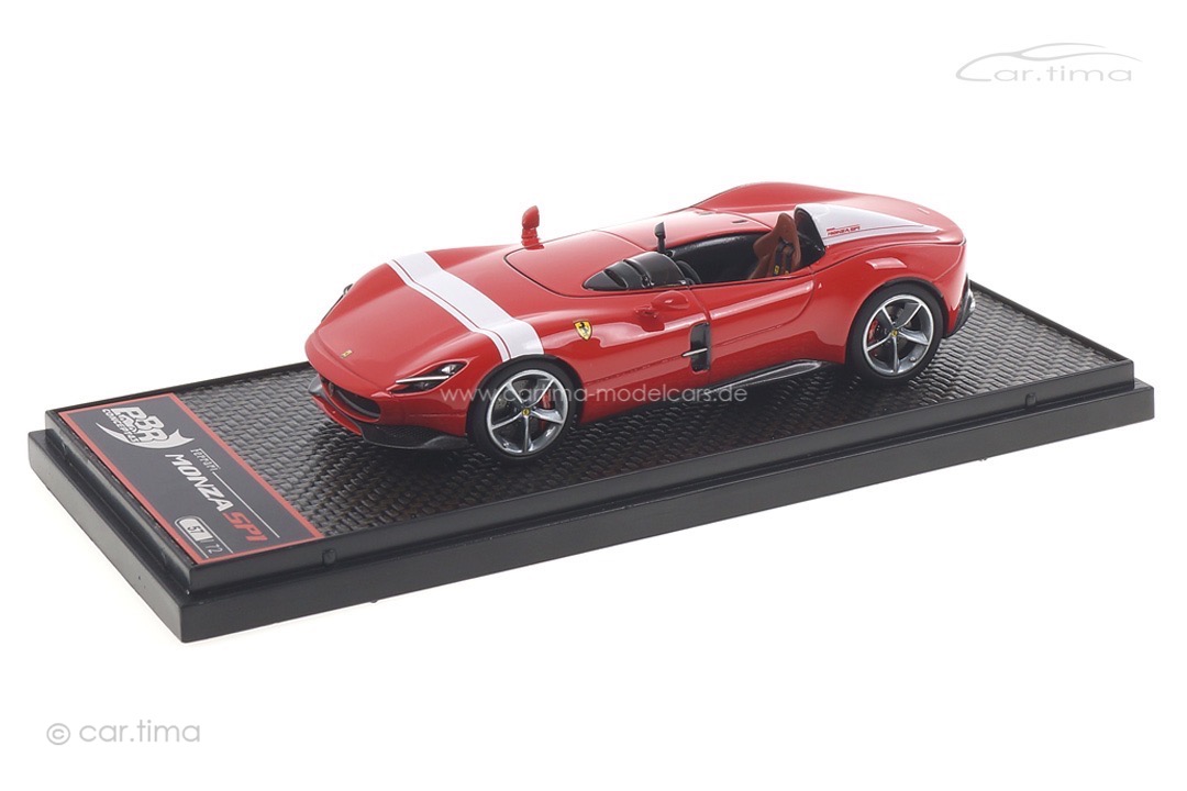 Ferrari Monza SP1 Rosso Corsa 322 BBR 1:43 BBRC220C Ferrari Monza SP1 Rosso Corsa 322 BBR 1:43 BBRC220C