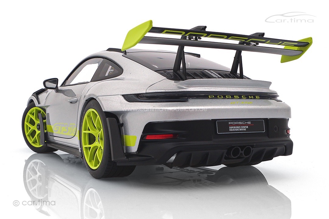 Porsche 911 (992) GT3 RS GT-silber/Acidgrün Norev 1:18 WAP0212100TGT3 Porsche 911 (992) GT3 RS GT-silber/Acidgrün Norev 1:18 WAP0212100TGT3