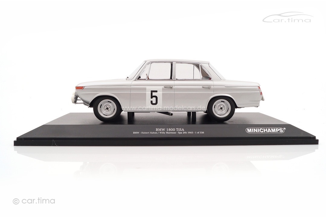 BMW 1800 TISA 24h Spa 1965 Hahne/Mairesse Minichamps 1:18 155652905