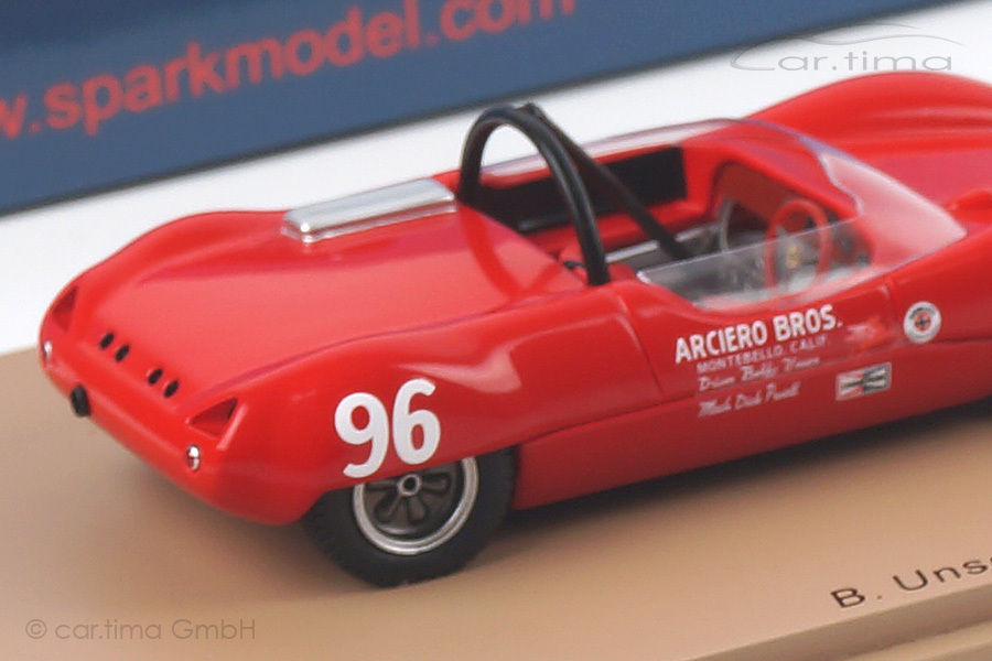 Lotus 23 Pikes Peak 1964 Bobby Unser Spark 1:43 PP003 Lotus 23 Pikes Peak 1964 Bobby Unser Spark 1:43 PP003