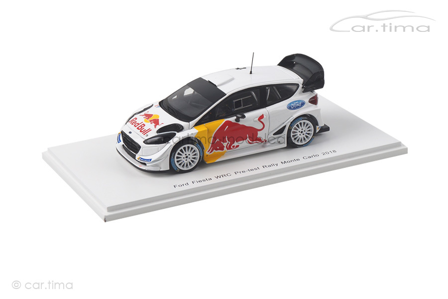 Ford Fiesta WRC Test Rallye Monte Carlo 2018 Ogier/Ingrassia Spark 1:43 S5172