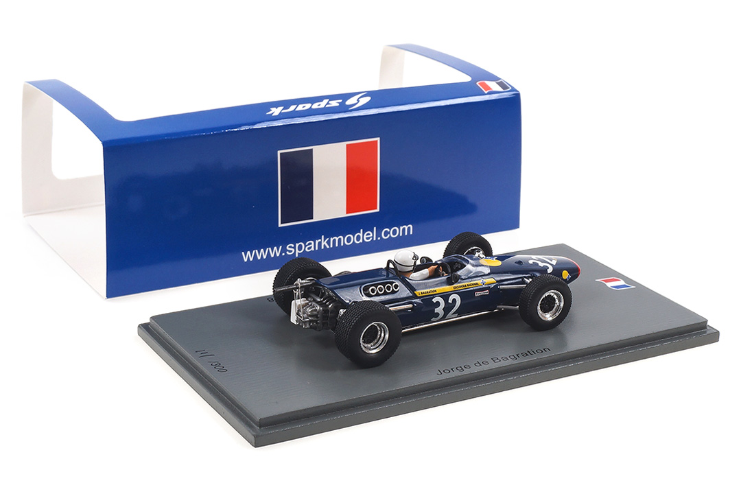 Lola T100 GP de Pau F2 1968 Jorge de Bagration Spark 1:43 SF180 Lola T100 GP de Pau F2 1968 Jorge de Bagration Spark 1:43 SF180