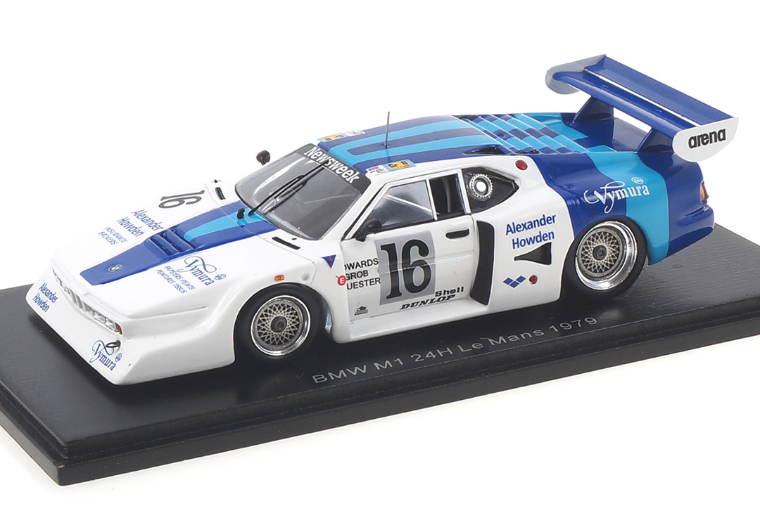 BMW M1 24h Le Mans 1979 Quester/Grob/Edwards Spark 1:43 S6418