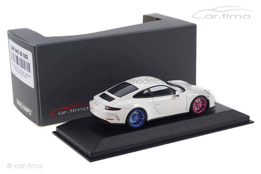 Porsche 911 (991 II) GT3 Touring weiß / Ostern 2020 Minichamps car.tima CUSTOMIZED Porsche 911 (991 II) GT3 Touring weiß / Ostern 2020 Minichamps car.tima CUSTOMIZED