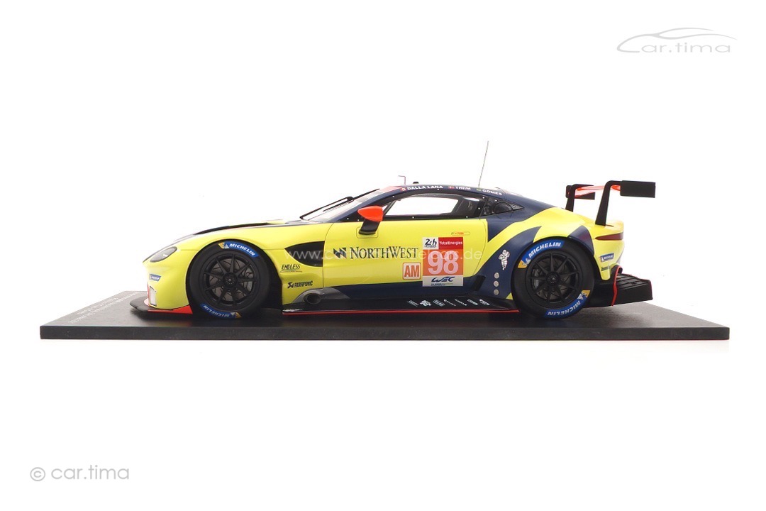 Aston Martin Vantage AMR 24h Le Mans 2021 Dalla Lana/Thiim/Gomes Spark 1:18 18S706 Aston Martin Vantage AMR 24h Le Mans 2021 Dalla Lana/Thiim/Gomes Spark 1:18 18S706