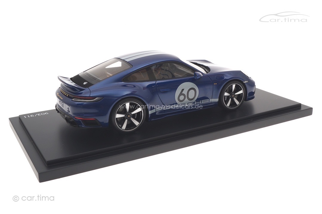 Porsche 911 (992) Sport Classic Enzianblaumet. Spark 1:18 WAP0210100PSCB