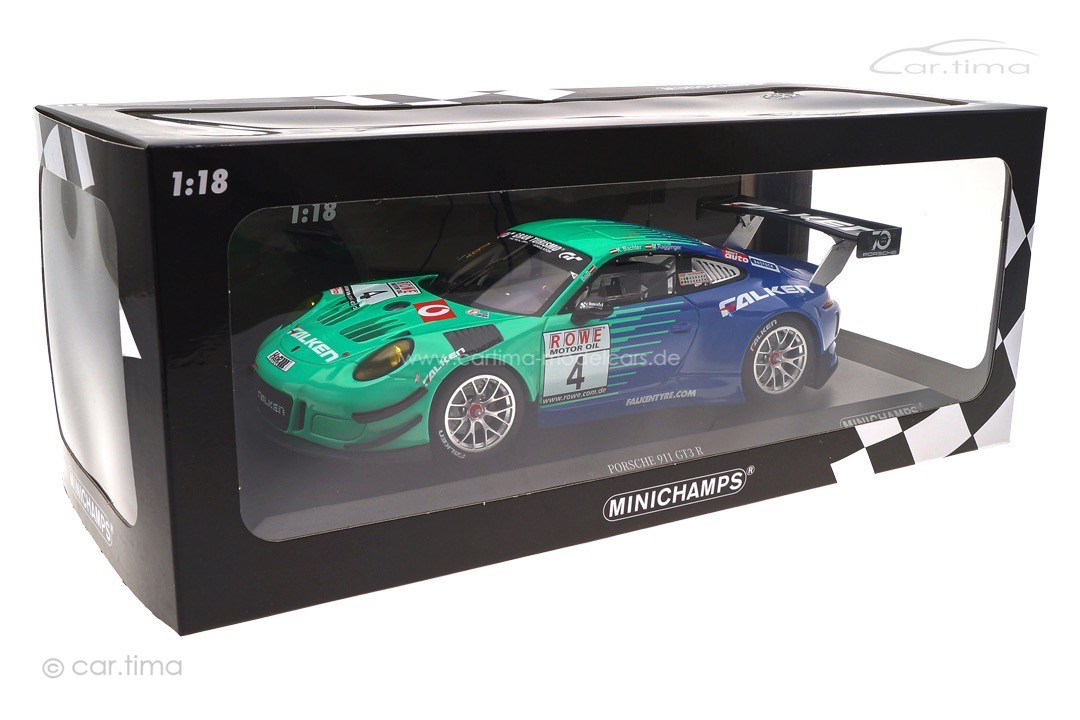 Porsche 911 GT3 R Winner VLN Nürburgring 2018 Bachler/Ragginger Minichamps 1:18 153186994 Porsche 911 GT3 R Winner VLN Nürburgring 2018 Bachler/Ragginger Minichamps 1:18 153186994