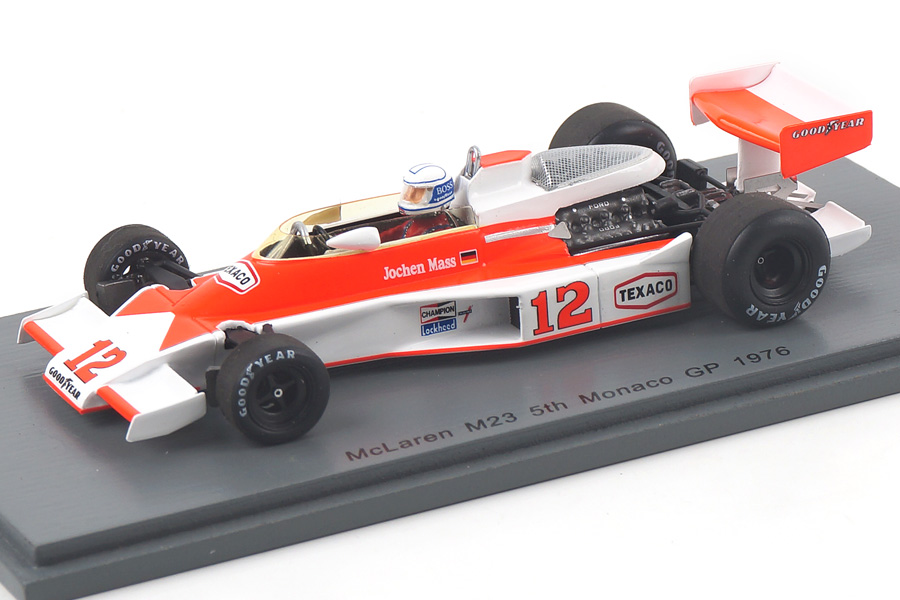 McLaren M23 GP Monaco 1976 Jochen Mass Spark 1:43 S4361 McLaren M23 GP Monaco 1976 Jochen Mass Spark 1:43 S4361