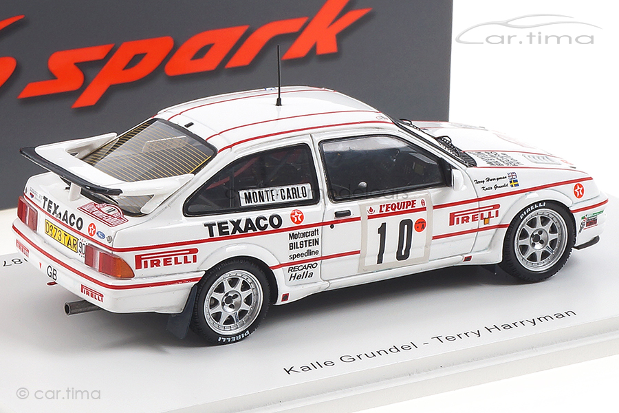 Ford Sierra RS Cosworth Rallye Monte Carlo 1987 Grundel/Harryman Spark 1:43 S8700 Ford Sierra RS Cosworth Rallye Monte Carlo 1987 Grundel/Harryman Spark 1:43 S8700
