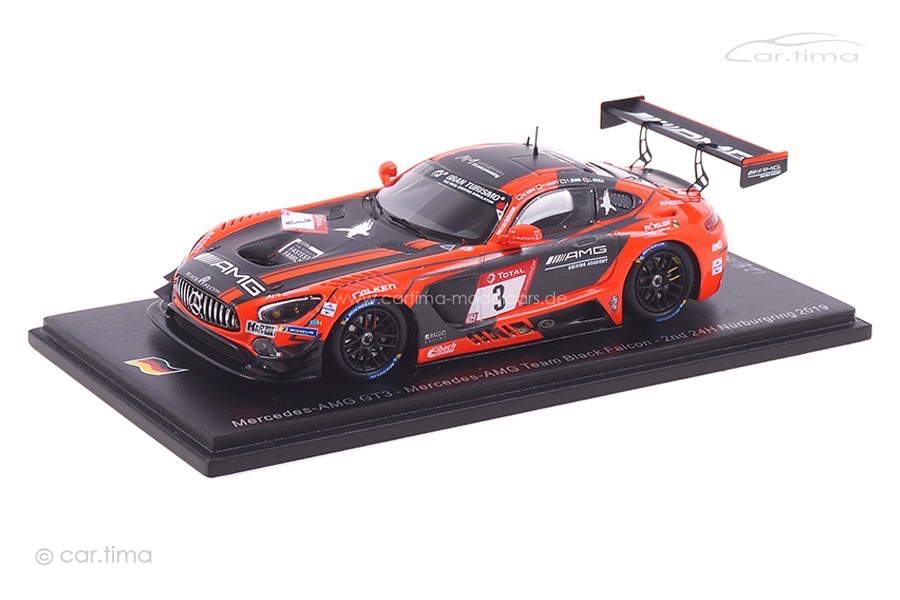 Mercedes-AMG GT3 24h Nürburgring 2019 Buhk/Haupt/Jäger/Stolz Spark 1:43 SG522