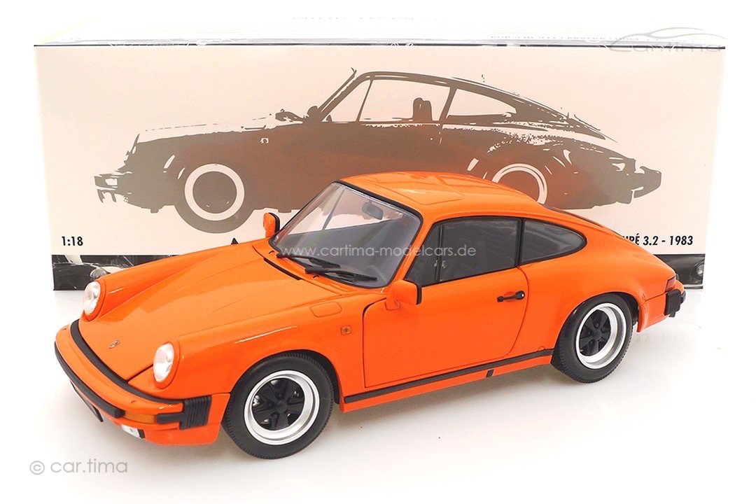 Porsche 911 3.2 Carrera orange Minichamps 1:18 100063025