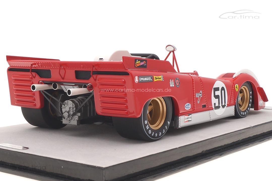 Ferrari 712 Can-Am Watkins Glen 1971 Mario Andretti Tecnomodel 1:18 TM18-225B